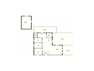 Ferienhaus Lønstrup Grundriss 19