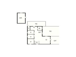 Casa per le vacanze Lønstrup Pianta del piano 34