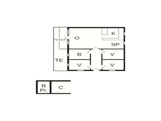 Maison de vacances Ansager Plan d'étage 37
