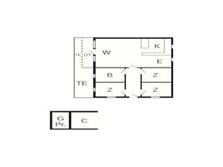 Holiday house Ansager Floor Plan 4