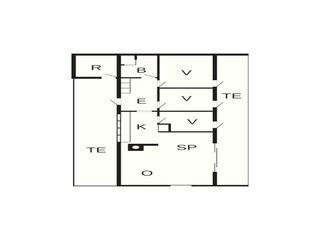 Ferienhaus Løkken Grundriss 21