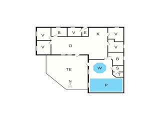 Maison de vacances Jegum Plan d'étage 36