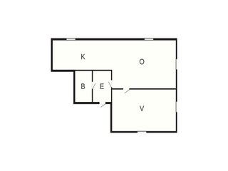 Vakantiehuis Lysekil Grondplan 13