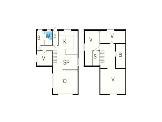 Ferienhaus Blåvand Grundriss 2