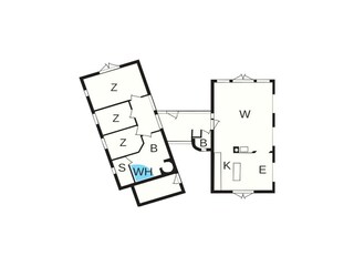 Maison de vacances Søndervig Plan d'étage 38
