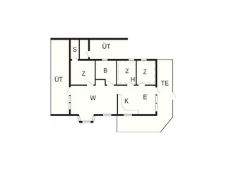 Maison de vacances Nørlev Strand Plan d'étage 40