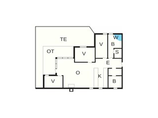 Maison de vacances Løkken Plan d'étage 41