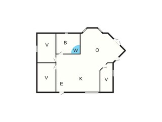 Maison de vacances Helligsø Plan d'étage 36