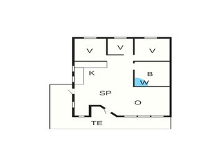 Ferienhaus Klegod Grundriss 22