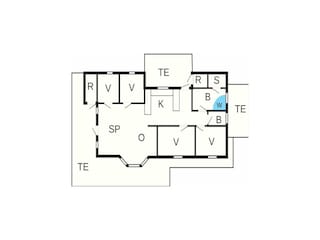 Casa per le vacanze Løkken Pianta del piano 37