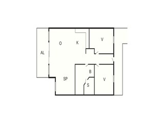 Appartement Großenbrode Grondplan 35