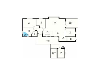 Maison de vacances Vejers Strand Plan d'étage 36