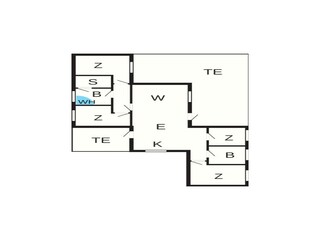 Vakantiehuis Sømarken Grondplan 5