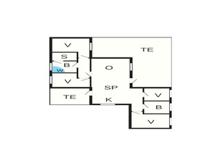 Casa de vacaciones Sømarken Plano de planta 6