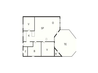 Vakantiehuis Otterndorf Grondplan 28