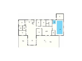 Casa per le vacanze Marielyst Pianta del piano 35