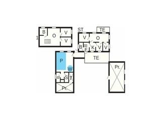 Casa de vacaciones Fur Plano de planta 35