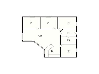Holiday house Eskov Strandpark Floor Plan 9