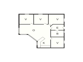 Holiday house Eskov Strandpark Floor Plan 40