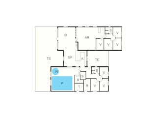 Ferienhaus Henne Strand Grundriss 39