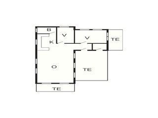 Maison de vacances Løkken Plan d'étage 24