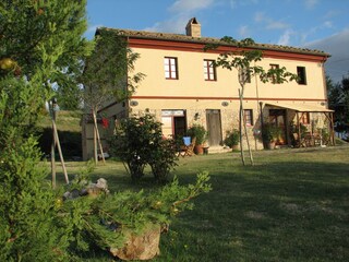 House view from the main house