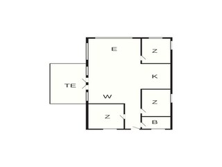 Casa de vacaciones Saltum Plano de planta 4
