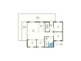 Maison de vacances Dannemare Plan d'étage 16