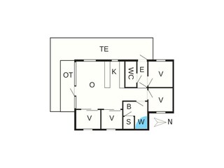 Ferienhaus Dannemare Grundriss 35
