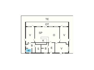 Ferienhaus Tranum Strand Grundriss 34