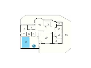 Ferienhaus Nørlev Strand Grundriss 3