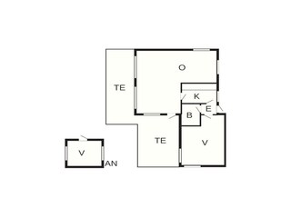 Maison de vacances Nykøbing Sjælland Plan d'étage 41