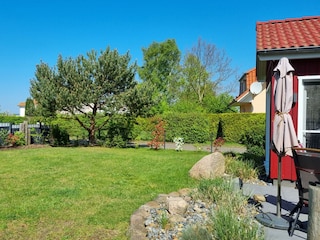 Garten, Sicht von der Terrasse