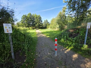 Hundebadestelle Fuhlendorf, ca. 300 Meter entfernt
