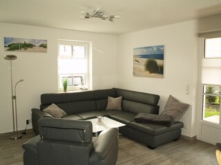 Leder-Eckgruppe für gemütliche Stunden