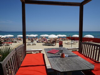 Restaurant on the beach