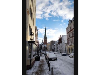 Lübeck im Schnee