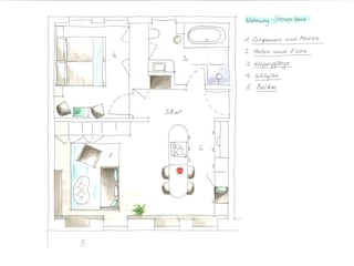 Ferienwohnung Kappeln (Stadt) Grundriss 24