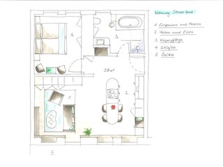 Ferienwohnung Kappeln (Stadt) Grundriss 42