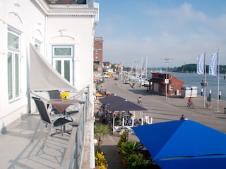 Traumhafter Schleiblick vom Balkon