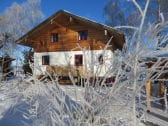 Unser Ferienhaus im Winter