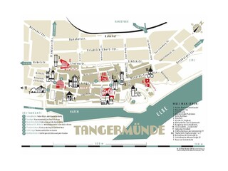 Map of the old city centre