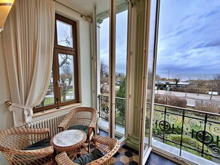 Veranda mit Meerblick