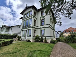 Außenansicht Villa Bella - Promenadenseite