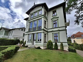 Außenansicht Villa Bella - Promenadenseite