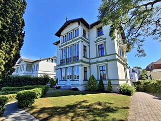Außenansicht Villa Bella - Promenadenseite