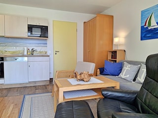 Ferienwohnung 1.2.11 Inselstrand - Wohnbereich