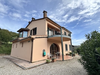 Il Villino Blick nach Osten