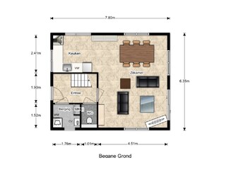 Bungalow Wervershoof Floor Plan 28