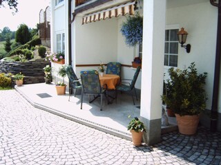 Terasse Ferienwohnung 1